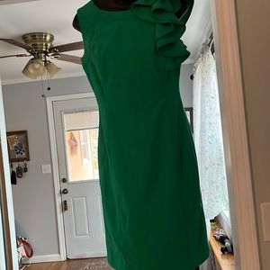 Size 2 green Calvin Klein dress
